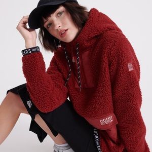 NEW Superdry Storm Urban Overhead Fleece Hoodie